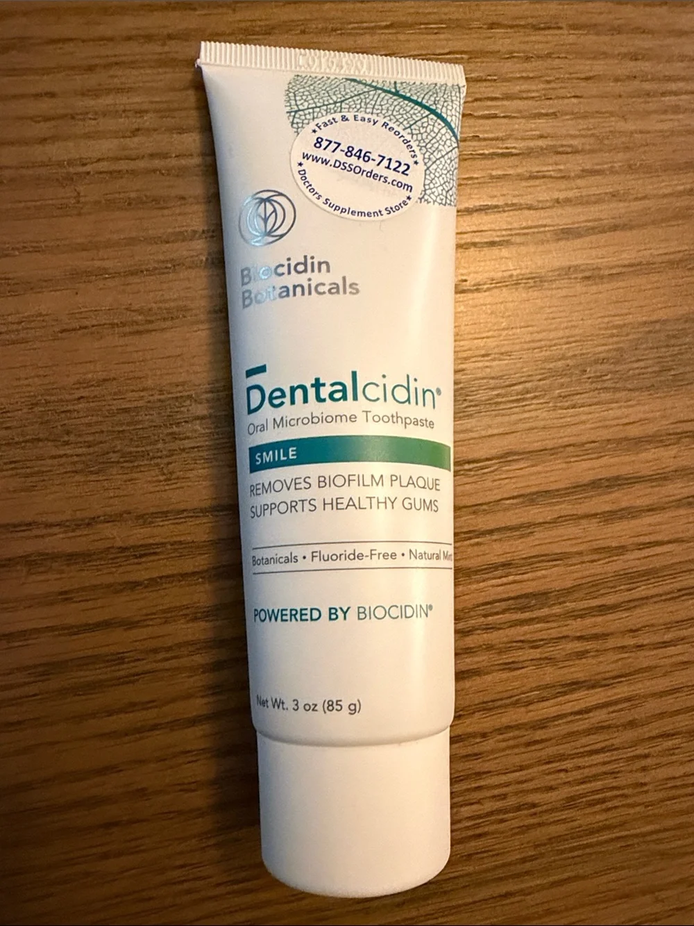 Dentilcidin Biocidin Botanicals Tooth Paste